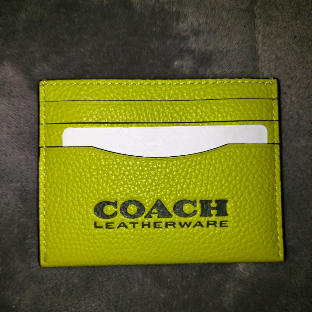 **SOLD** COACH Leather Card Case